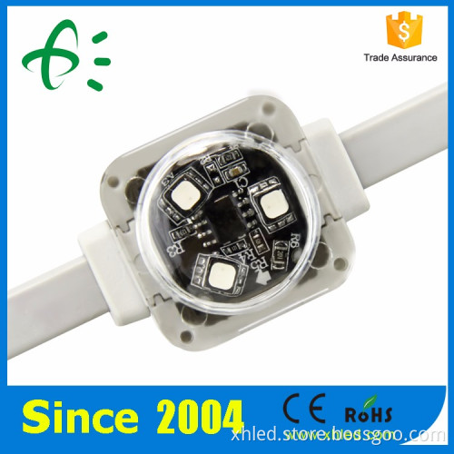 Best Price High Quality 0.75W IP67 Full Color 3LED SMD5050 DMX DC12V 25mm RGB Pixel Led